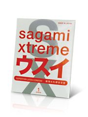 Купить Ультратонкий презерватив Sagami Xtreme SUPERTHIN - 1 шт. в Москве.