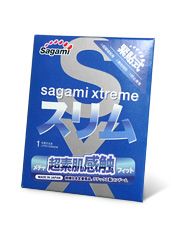 Купить Презерватив Sagami Xtreme FEEL FIT 3D - 1 шт. в Москве.