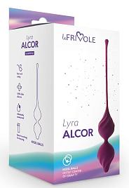 Купить Фиолетовые вагинальные шарики Alcor в Москве.