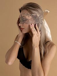 Купить Нежная кружевная маска на атласных завязках в Москве.