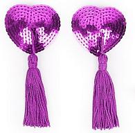 Купить Фиолетовые пэстисы с кисточками в Москве.