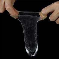 Купить Прозрачная насадка-удлинитель Flawless Clear Penis Sleeve Add 1 - 15,5 см. в Москве.