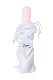 Купить Нежно-розовый гибкий водонепроницаемый вибратор Sirens Venus - 22 см. в Москве.