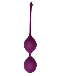 Купить Фиолетовые вагинальные шарики Кегеля со смещенным центом тяжести Delta в Москве.
