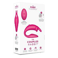 Купить Розовый вибратор для пар The Couples Rabbit в Москве.