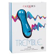 Купить Голубой мини-вибратор Tremble Tease - 12 см. в Москве.