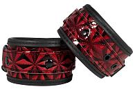 Купить Красно-черные поножи Luxury Ankle Cuffs в Москве.