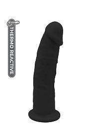 Купить Черный реалистичный фаллоимитатор DILDO 7.5INCH BLACK - 19 см. в Москве.