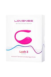 Купить Розовое виброяйцо Lovense Lush 3 в Москве.