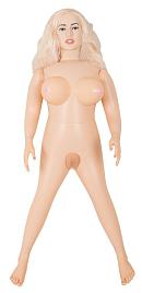 Купить Надувная секс-кукла с анатомическим лицом и конечностями Juicy Jill в Москве.