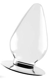 Купить Прозрачная анальная пробка Flawless Clear Anal Plug - 11,5 см. в Москве.