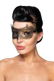 Купить Золотистая карнавальная маска  Шедар в Москве.