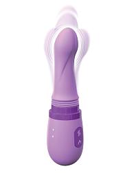 Купить Фиолетовый вибростимулятор Her Personal Sex Machine - 21,3 см. в Москве.